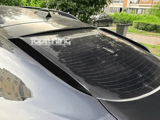 Боковые спойлера на заднее стекло BMW X6 E71 тюнинг фото