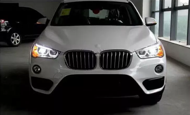 Оптика передняя, фары на BMW X1 F48 тюнинг фото