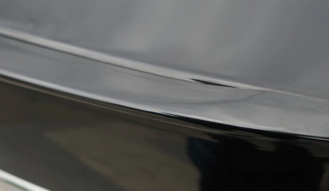 Спойлер на Honda Accord 9 черный глянцевый (ABS-пластик) тюнинг фото