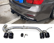 Насадки глушника для BMW F30 (2013-2016) стиль М3