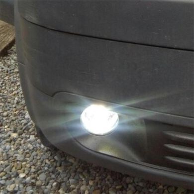Противотуманки LED на VW T5 (03-10 г.в.) тюнинг фото