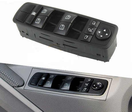 Блок кнопок склопідйомника Mercedes W164 тюнінг фото