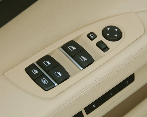 Панель стеклоподъемников и зеркал для BMW 7 серии F01 тюнинг фото