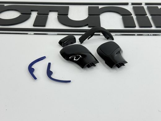 Ручка перемикання передач VW Golf 6,7 / Passat B7, B8, CC / Jetta 6 коробка DSG чорна з перфорацією тюнінг фото