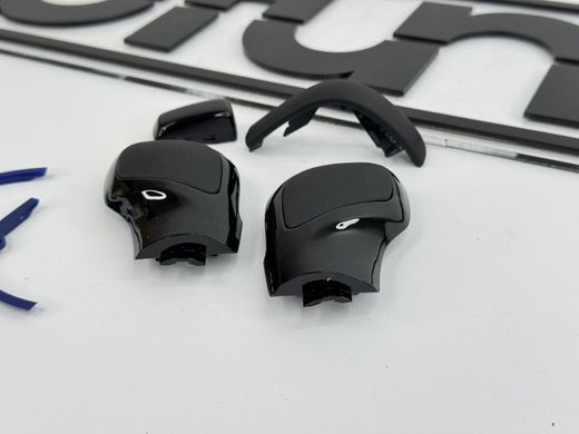 Ручка перемикання передач VW Golf 6,7 / Passat B7, B8, CC / Jetta 6 коробка DSG чорна з перфорацією тюнінг фото