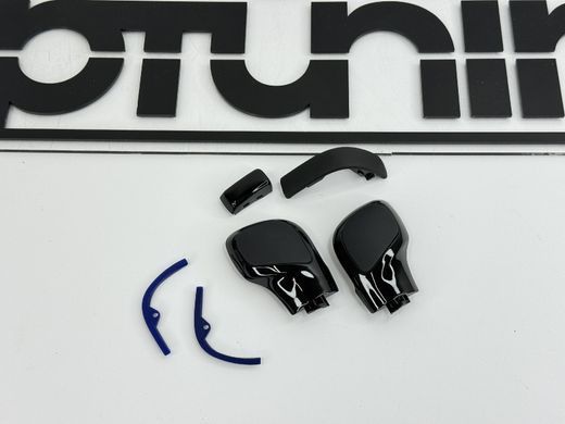 Ручка перемикання передач VW Golf 6,7 / Passat B7, B8, CC / Jetta 6 коробка DSG чорна з перфорацією тюнінг фото