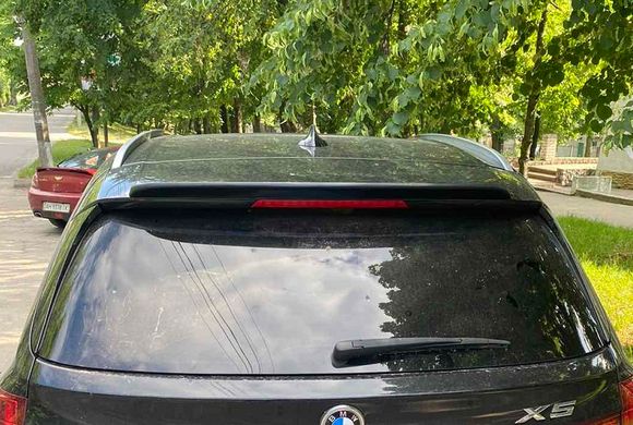 Спойлер на BMW X5 F15 стиль M-PERFORMANCE широкий тюнинг фото