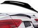 Спойлер багажника Audi A5 купе стиль Caratere чорний глянець (07-15 р.в.) тюнінг фото