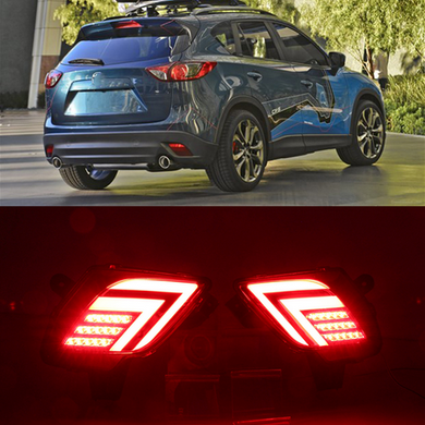 Задние габариты LED на Mazda CX-5 (12-16 г.в.) тюнинг фото