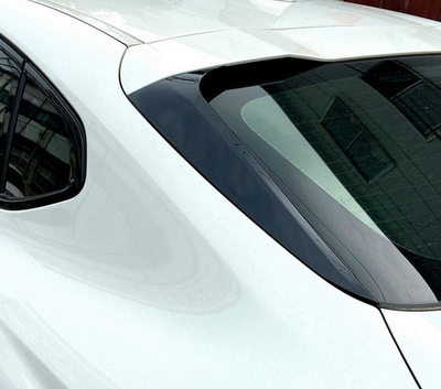 Боковые спойлера на заднее стекло BMW X4 G02 тюнинг фото