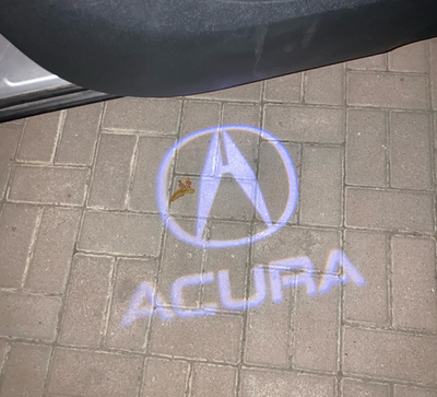 Подсветка дверей с логотипом для Acura MDX ZDX RLX TLX TL тюнинг фото