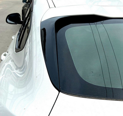 Боковые спойлера на заднее стекло BMW X4 G02 тюнинг фото