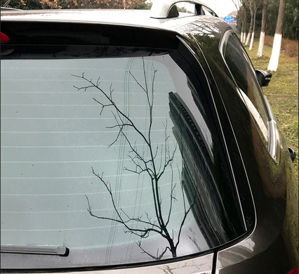 Боковые спойлера на заднее стекло VW Passat B7 тюнинг фото