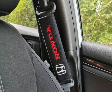 Накладки (чехлы) для ремня безопасности Honda тюнинг фото