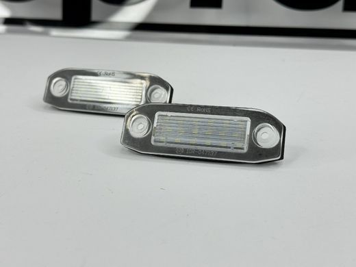 Підсвічування номера Вольво S40/V50/S60/S80/V70/XC60/XC70/XC90 тюнінг фото