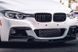 Накладка переднего бампера BMW F30 / F31 M-Pakiet под карбон тюнинг фото