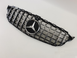 Решетка радиатора Mercedes W205 стиль GT черная + хром (2019-...) тюнинг фото