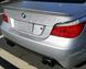 Дифузор (накладка) на задній бампер BMW E60 M-Paket / M-Tech чорна глянцева тюнінг фото