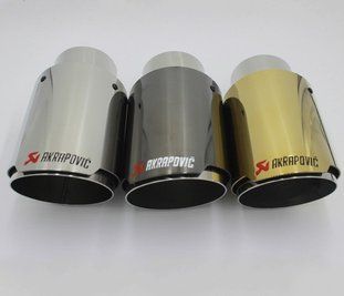 Насадка на глушник Akrapovic Silver тюнінг фото