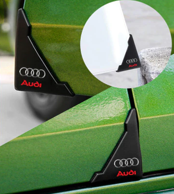 Защитные резиновые накладки на дверные углы Audi тюнинг фото