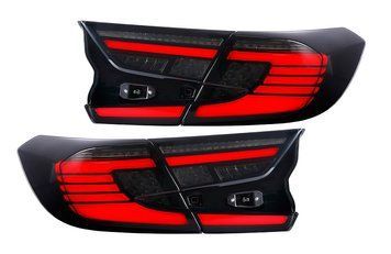 Оптика задняя, фонари Honda Accord 10 Full Led тюнинг фото