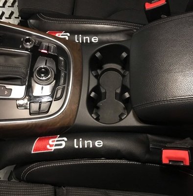 Уплотнители в зазор автомобильного сиденья Audi стиль S Line тюнинг фото