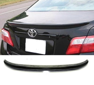 Спойлер на Toyota Camry 40 черный глянцевый (ABS-пластик) тюнинг фото