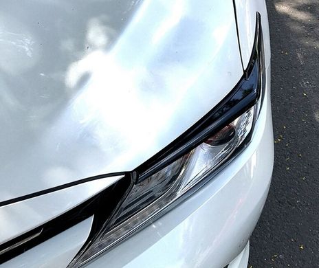 Реснички на Toyota Camry 70 под покраску ABS-пластик тюнинг фото