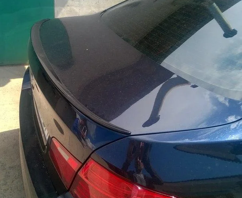 Спойлер кришки багажника BMW F10 стиль М5 (склопластик) тюнінг фото