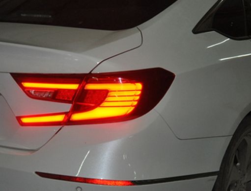 Оптика задняя, фонари Honda Accord 10 Full Led тюнинг фото
