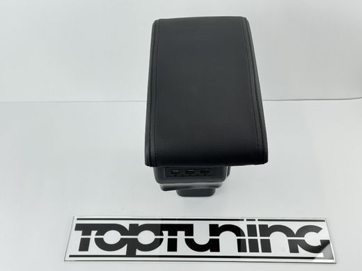 Авомобільний підлокотник з органайзером і 3-ма USB портами на Kia Cerato (2009-2016) тюнінг фото