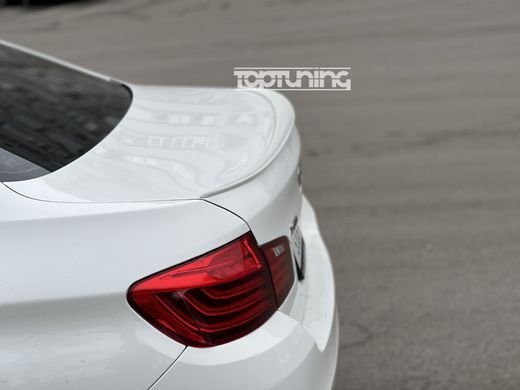 Спойлер крышки багажника BMW F10 стиль М5 (ABS-пластик) тюнинг фото