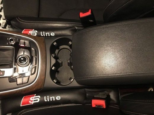 Уплотнители в зазор автомобильного сиденья Audi стиль S Line тюнинг фото