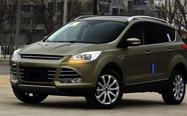 Дневные ходовые огни для Ford Kuga Escape (13-18 г.в.) тюнинг фото