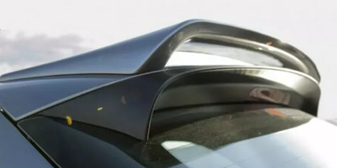 Спойлер на БМВ Х5 Е70 стиль Hamann черный глянцевый ABS-пластик тюнинг фото