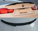 Спойлер BMW 4 F32 стиль M4 чорний глянсовий (ABS-пластик) тюнінг фото