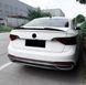 Cпойлер крышки багажника Volkswagen Jetta 7, ABS-пластик, чорный глянец тюнинг фото