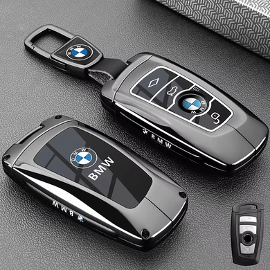 Чехол протектор на ключ для BMW F20 F30 F34 F32 F07 F10 F30 F06 F01 M5 M6 F25 F26 серебристый тюнинг фото