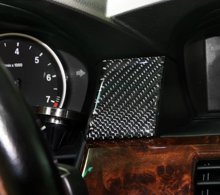 Накладка на приладову панель BMW E60 тюнінг фото