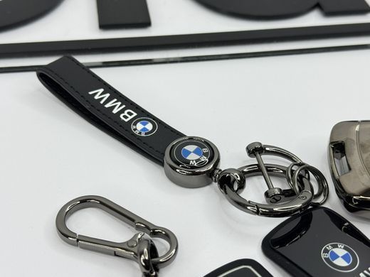 Чехол протектор на ключ для BMW F20 F30 F34 F32 F07 F10 F30 F06 F01 M5 M6 F25 F26 серебристый тюнинг фото