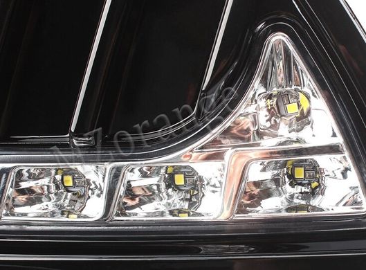 Рамки противотуманок Ford Focus MK3 з DRL і функцією повороту тюнінг фото