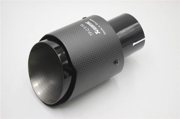 Насадка на глушник Akrapovic Carbon + Black Base тюнінг фото