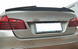 Спойлер багажника BMW F10 стиль M4 (стеклопластик) тюнинг фото
