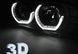 Оптика передняя, фары на BMW E39 тюнинг фото