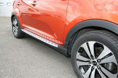 Пороги Kia Sportage R стиль BMW (10-15 г.в.) тюнинг фото