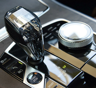 Роскошная хрустальная ручка передач + комплект кнопок BMW X5 G05 / X6 G06 / X7 G07 тюнинг фото