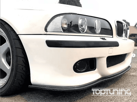Накладка передня HV Стиль для BMW 5 серії M5 E39 чорний глянець тюнінг фото