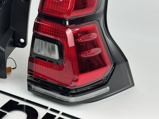 Оптика задня, ліхтарі на Toyota LC 150 стиль 2018 року (09-17 р.в.) тюнінг фото