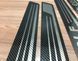 Накладки на пороги VOLKSWAGEN GOLF 7 під карбон тюнінг фото