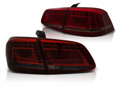 Оптика задняя, фонари задние Volkswagen Passat B7 седан тюнинг фото